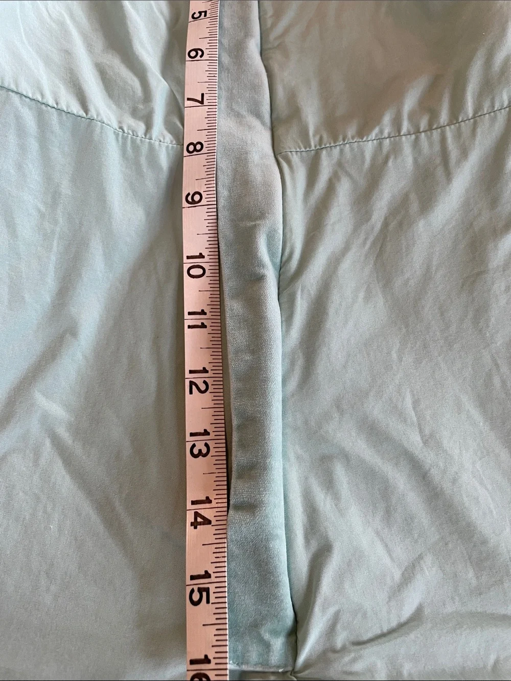 Baby Gap Mint Velvet Dress with Empire Waist